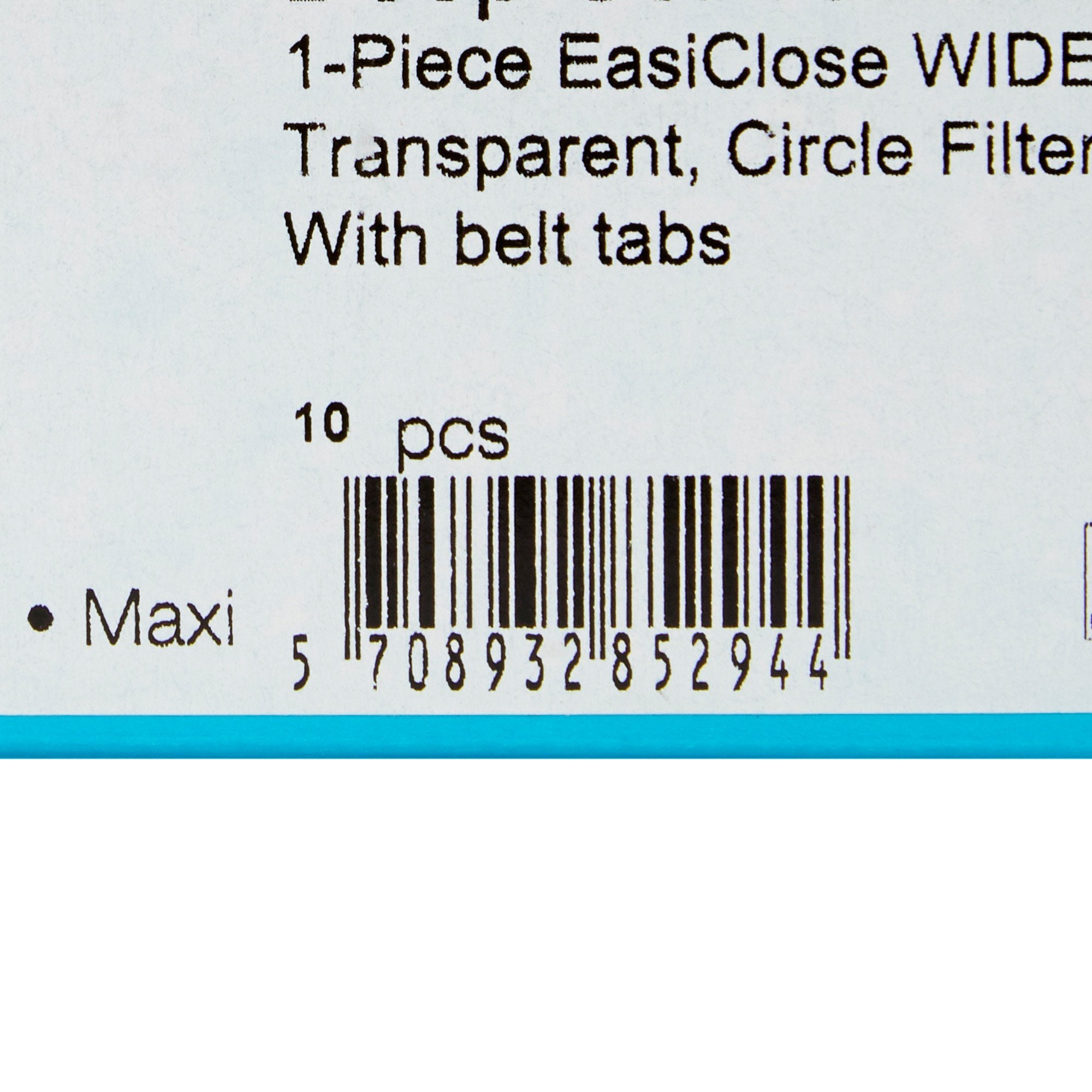 SenSura® Mio Convex One-Piece Drainable Transparent Filtered Ostomy Pouch, 11 Inch Length, 3/8 to 1-11/16 Inch Stoma 16767