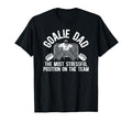 Funny Hockey Goalie Dad Hockey Keeper T-Shirt - Aesthetic Graphic Unisex