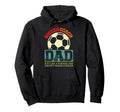 Soccer Coach Dad Hoodie - Trendy Graphic Unisex