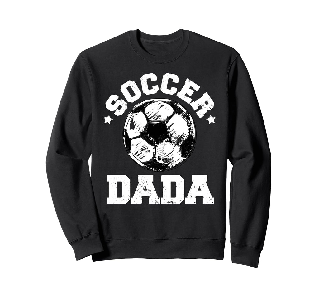 Soccer Dada Soccer Ball Sweatshirt - Custom Art Print for Adults