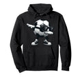 Dabbing Soccer Ball Soccer Sports Hoodie - Unique Graphic for Adults