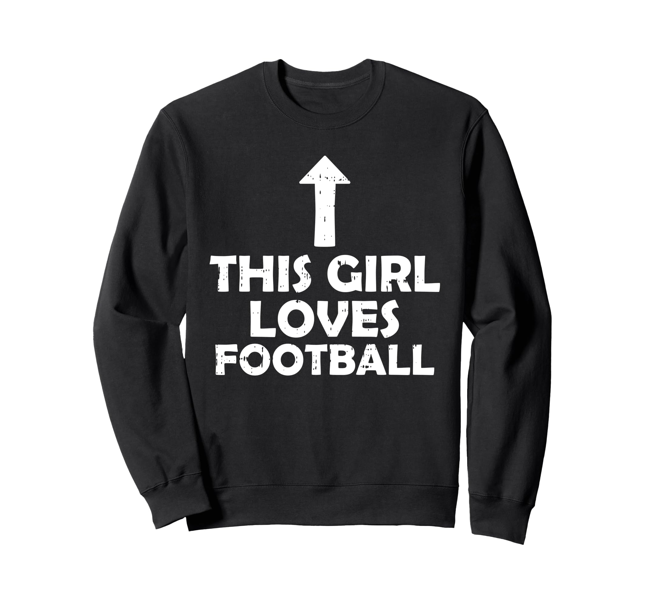 This Loves Football Player Soccer Sweatshirt - Minimalist Print for Adults
