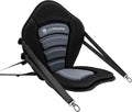Standard Padded Kayak Canoe Seat Adjustable Backrest with 4 Straps Durable Sit-On-Top Cushion for Kayaking, Rafting & Fishing