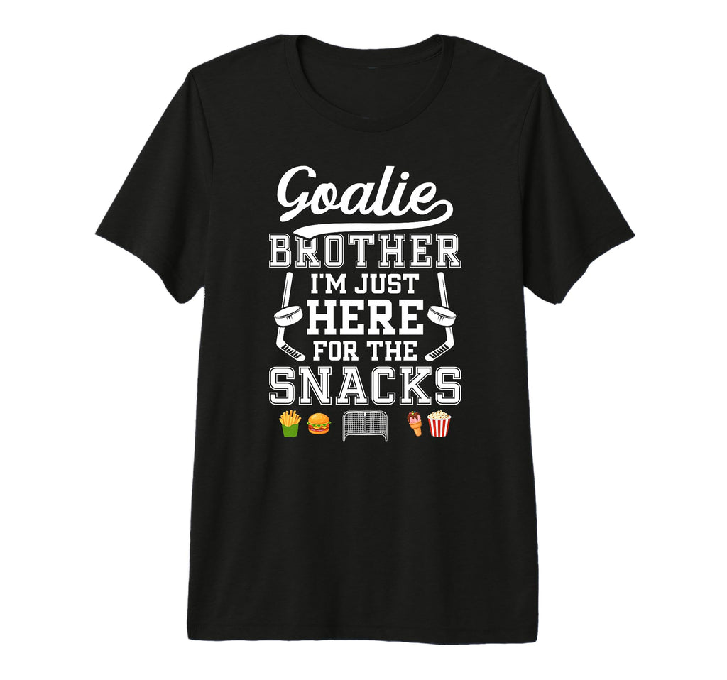 Funny Hockey Goalie Brother Ice T-Shirt - Aesthetic Graphic Men Women