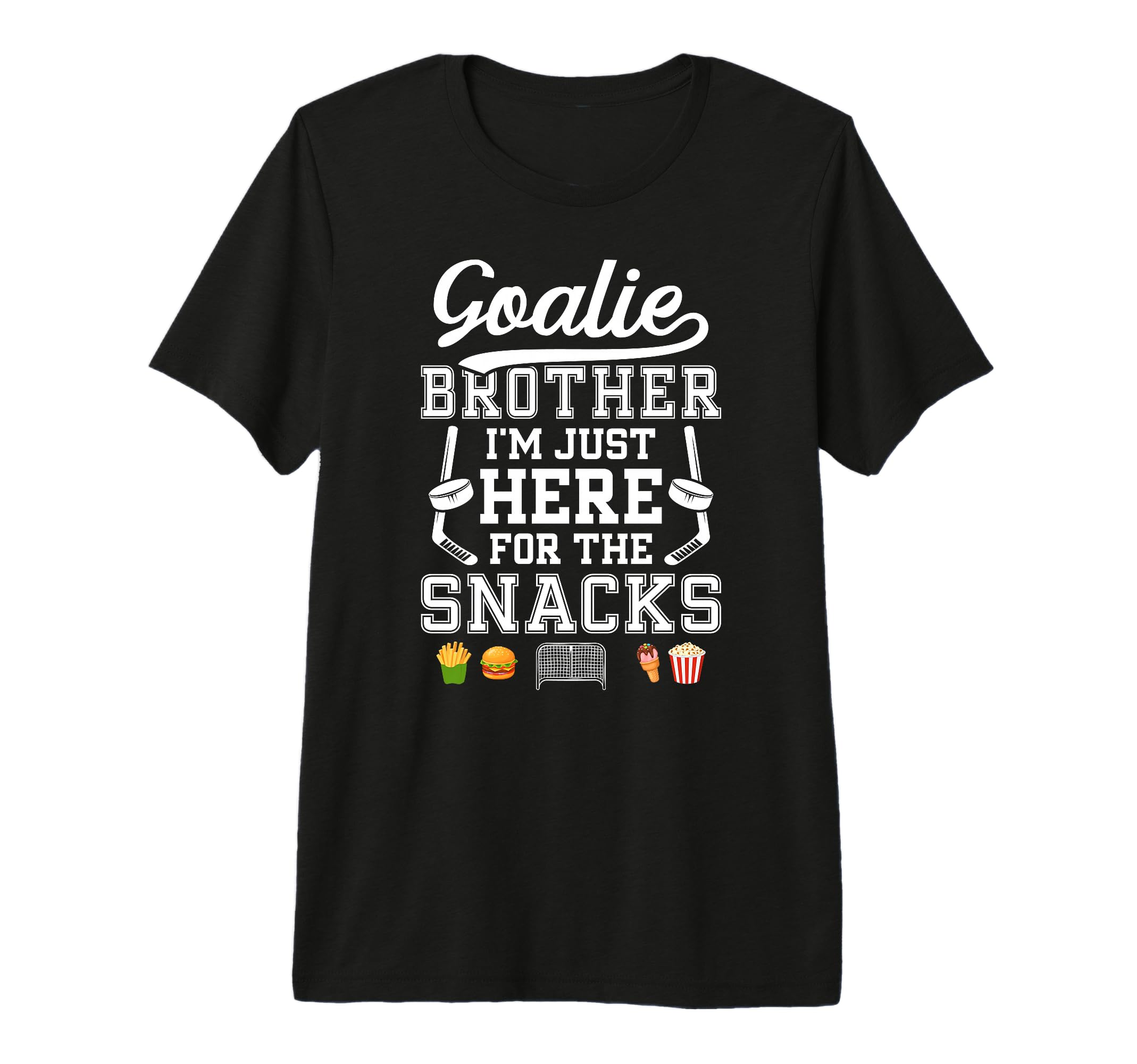 Funny Hockey Goalie Brother Ice T-Shirt - Aesthetic Graphic Men Women