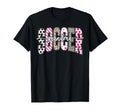 Soccer Grandma Game Day Stripes T-Shirt - Casual Everyday Wear for Adults