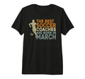 Mens Soccer Coaching Training March Soccer T-Shirt - Unique Graphic Unisex