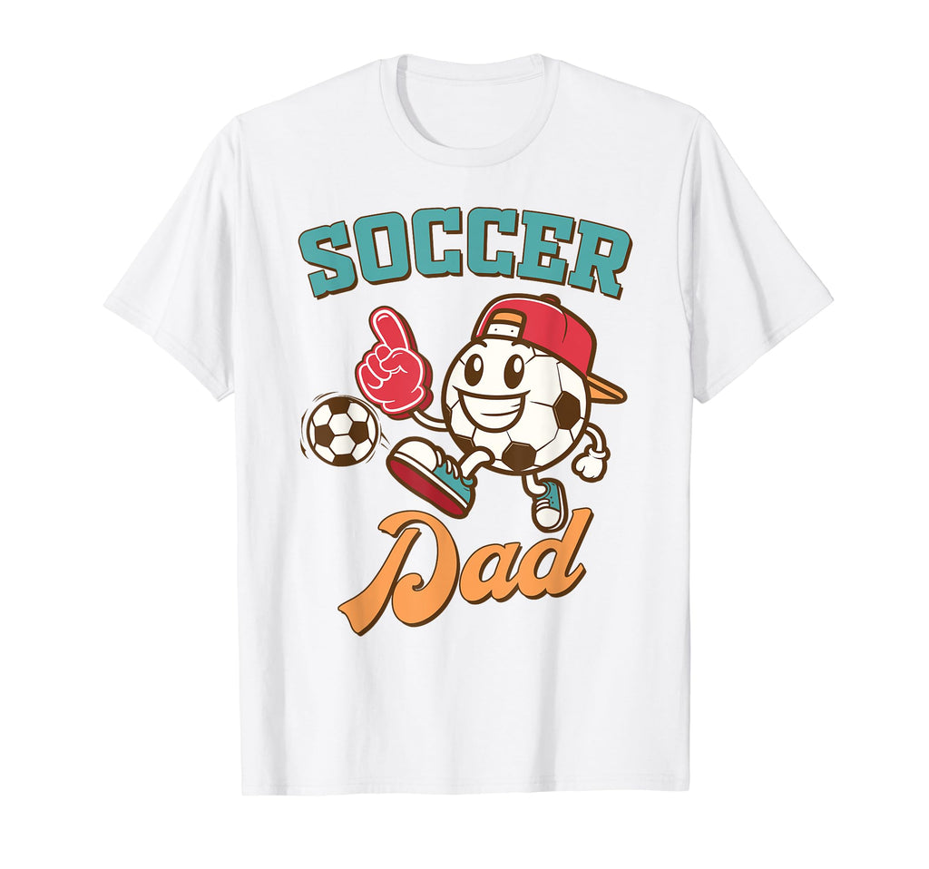 Soccer Dad Game Day Family Supporter T-Shirt - Casual Everyday Wear Unisex