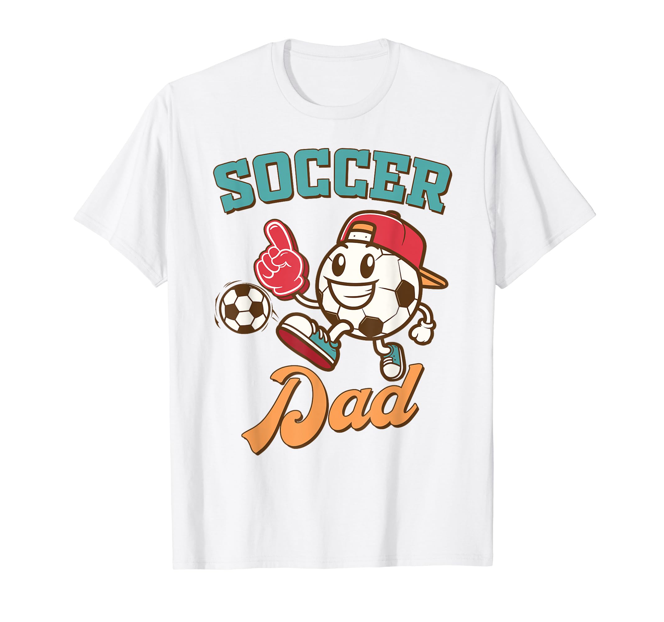 Soccer Dad Game Day Family Supporter T-Shirt - Casual Everyday Wear Unisex