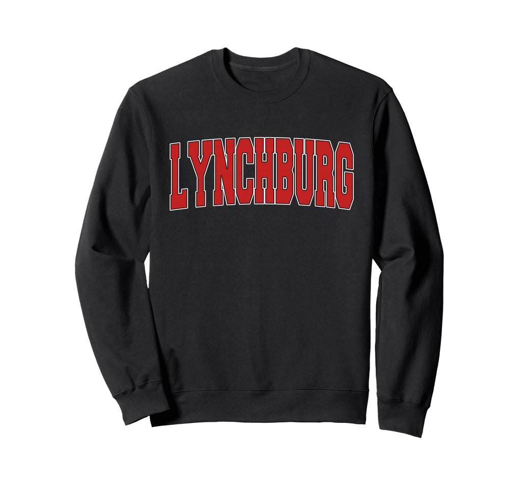 Lynchburg Va Virginia Varsity Sweatshirt - Aesthetic Graphic for Adults