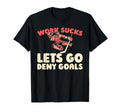 Hockey Goalkeeper Ice Hockey Goalie T-Shirt - Minimalist Print Unisex