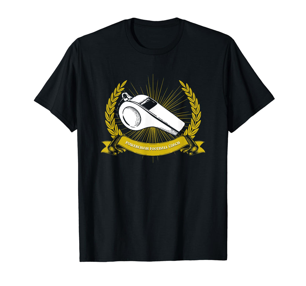 Powerchair Football Coach Power Soccer T-Shirt - Minimalist Print Unisex