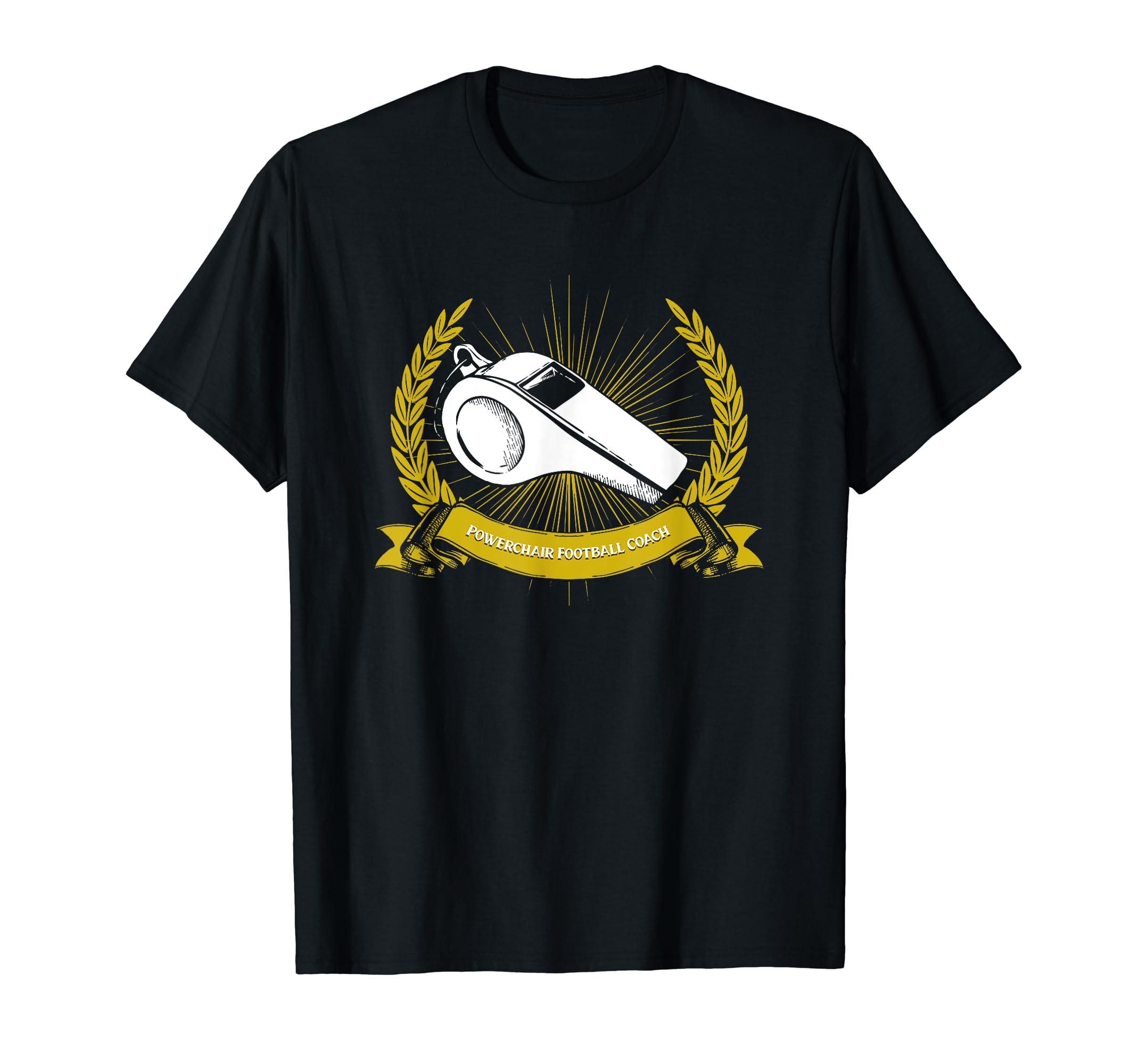 Powerchair Football Coach Power Soccer T-Shirt - Minimalist Print Unisex
