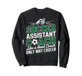 Soccer Assistant Coach Like Head Sweatshirt - Aesthetic Graphic Men Women