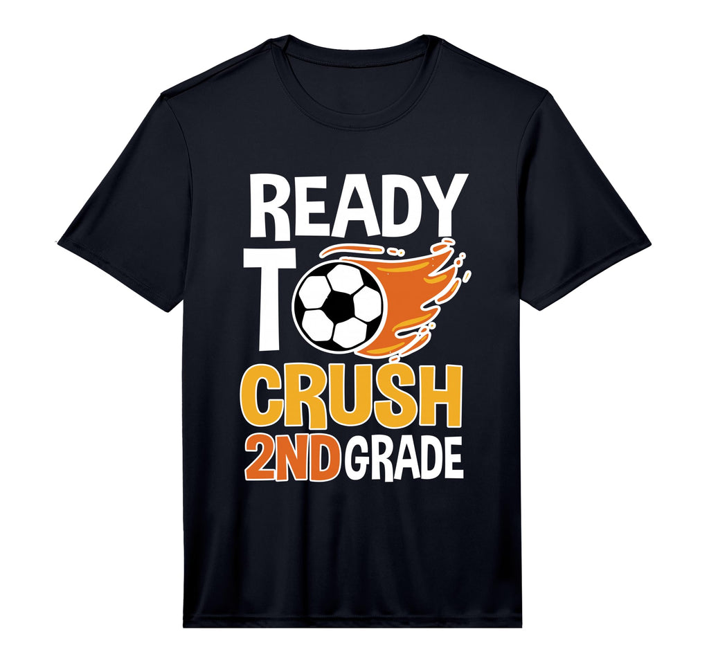 Back To School 2Nd Grade Soccer Sport T-Shirt - Novelty Apparel Unisex