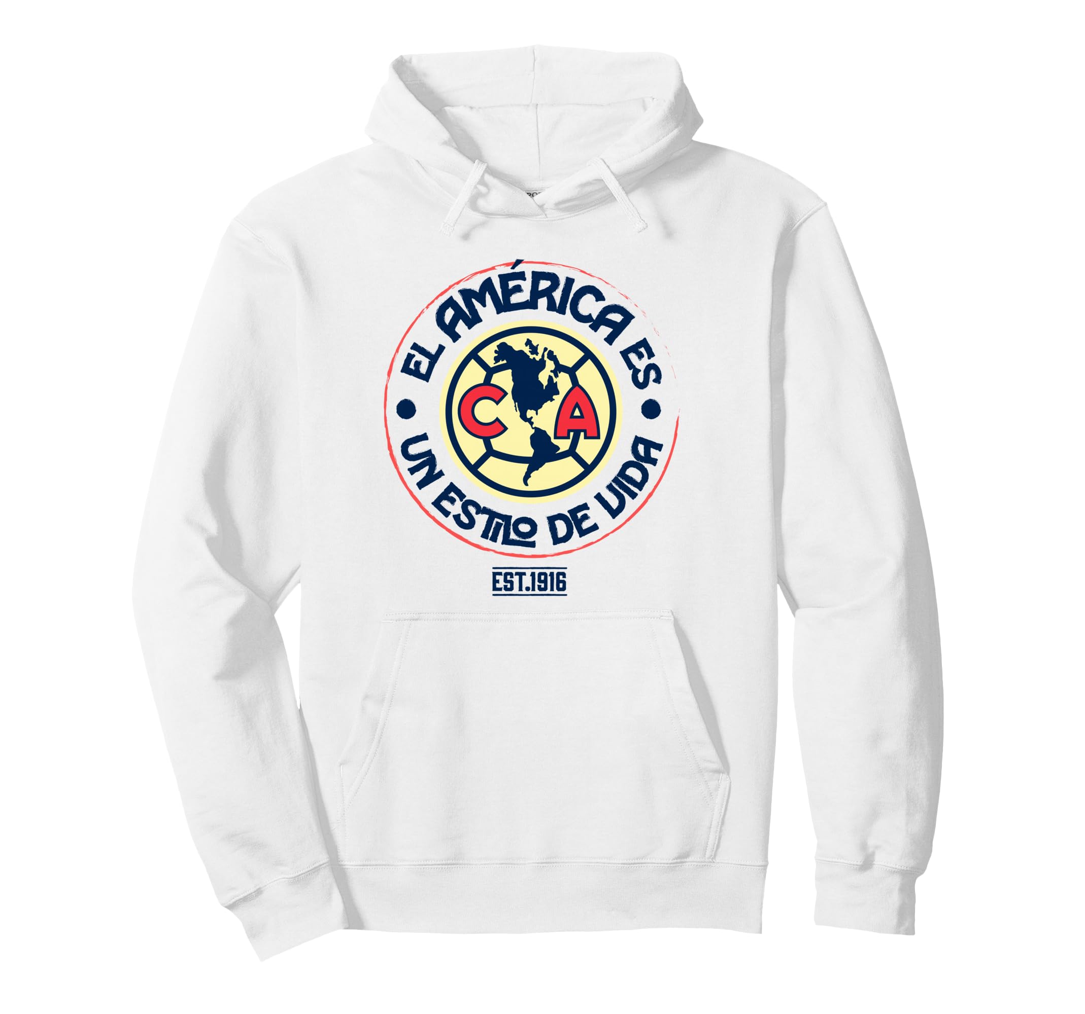 Club America Soccer Is Way Life Hoodie - Minimalist Print Men Women
