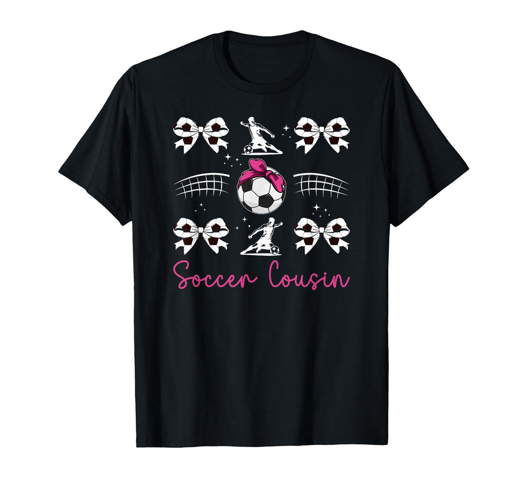Soccer Cousin Soccer Player Cousin T-Shirt - Trendy Graphic for Adults