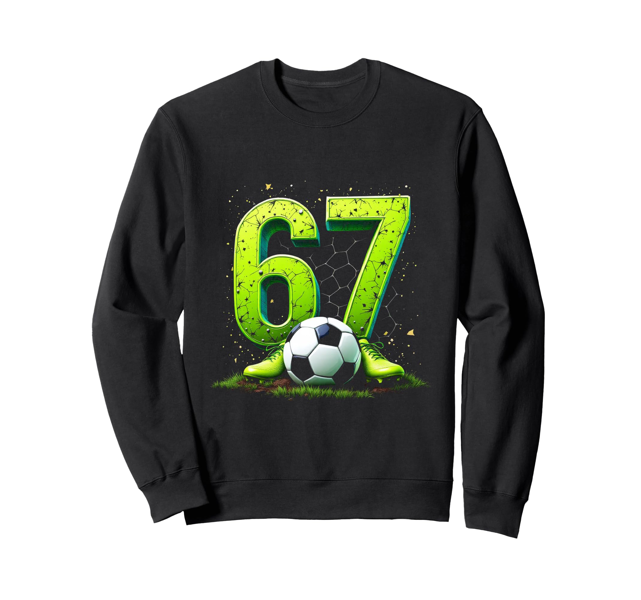 Soccer 67 Sweatshirt - Fun Novelty Design Men Women
