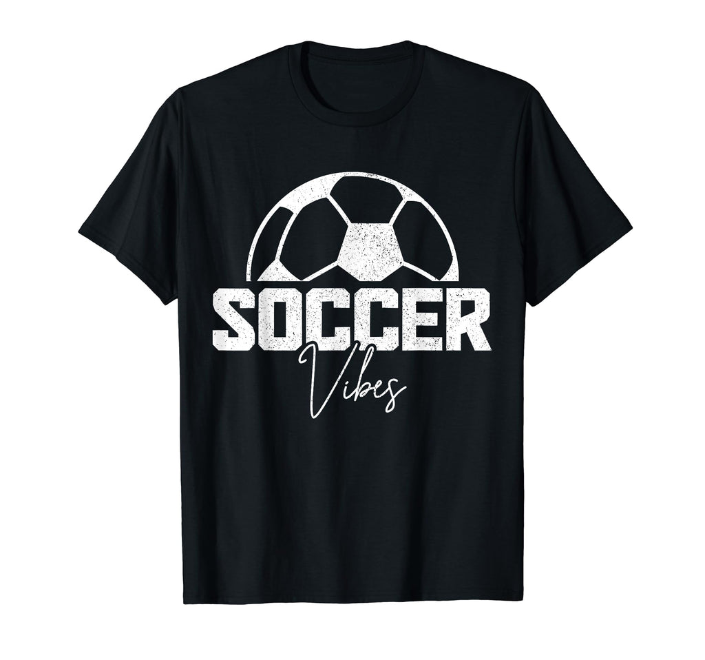 Soccer Vibes Soccer Player T-Shirt - Aesthetic Graphic Men Women