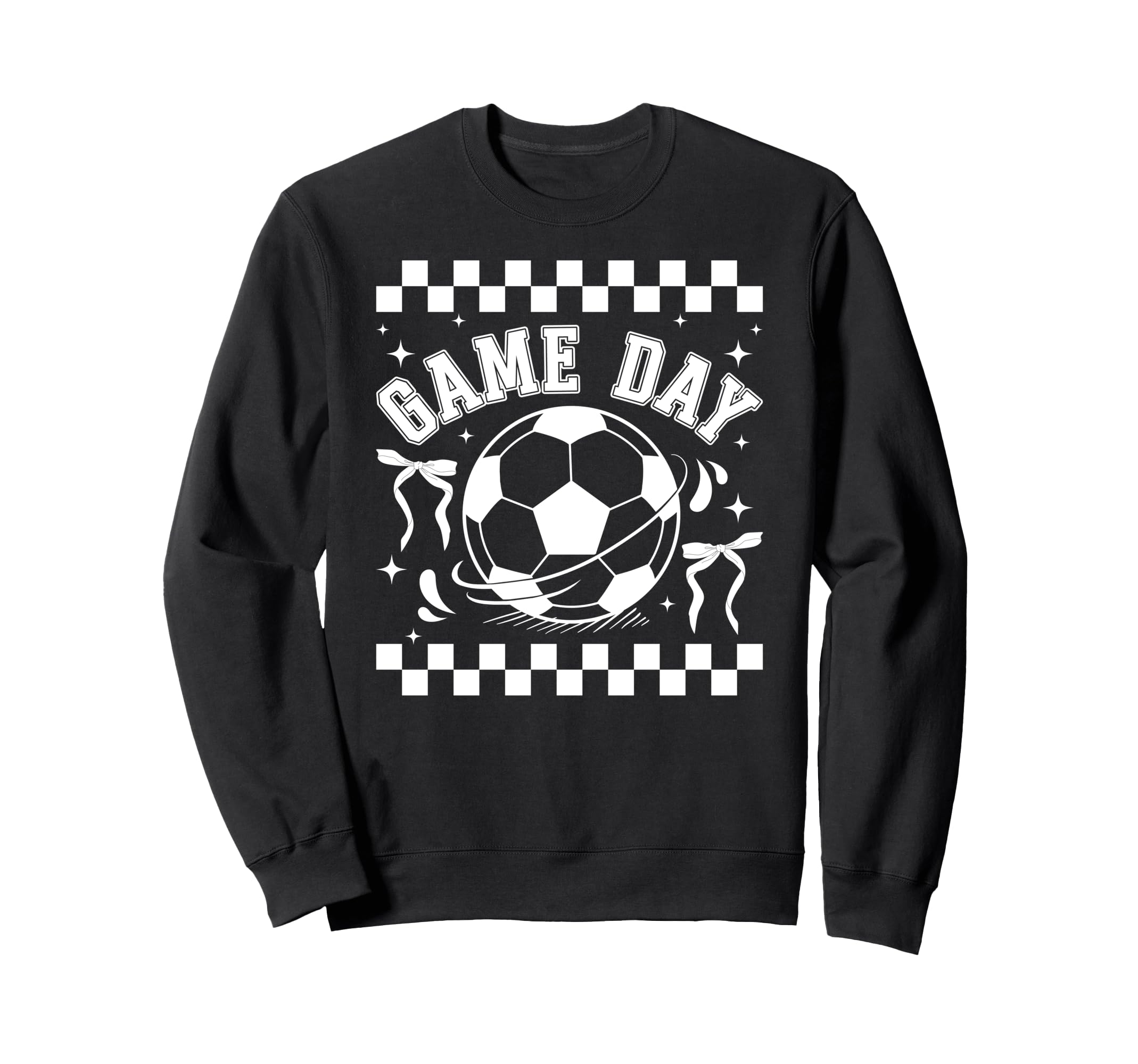 Soccer Game Day Coquette Game Day Sweatshirt - Streetwear Style Unisex