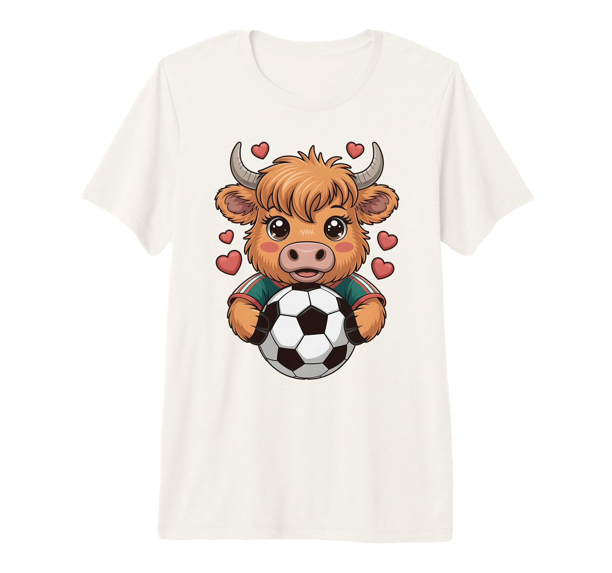 Funny Soccer Heifer Just Who Loves T-Shirt - Custom Art Print Unisex