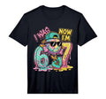 I Was 6 Now Im 7 Birthday Soccer Ball T-Shirt - Novelty Apparel for Adults