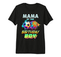 Mama Birthday Basketball Soccer Ball T-Shirt - Aesthetic Graphic Men Women