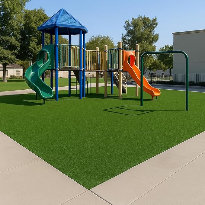 Ottomanson Artificial Turf Golf Hitting Mat 3' x 22' Indoor/Outdoor Waterproof Synthetic Fake Grass for Putting Practice Baseball Football Sports Gym Backyard, Custom Size 2' up to 30'