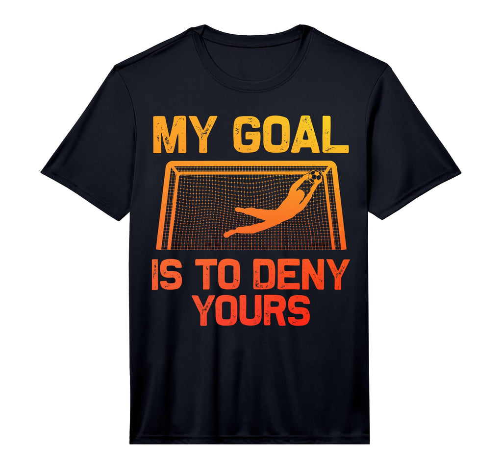 Soccer Goalie Art Gag Soccer Player T-Shirt - Casual Everyday Wear Unisex