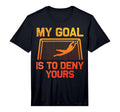Soccer Goalie Art Gag Soccer Player T-Shirt - Casual Everyday Wear Unisex