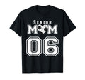 Proud Senior Soccer Mom Custom Jersey T-Shirt - Minimalist Print Men Women