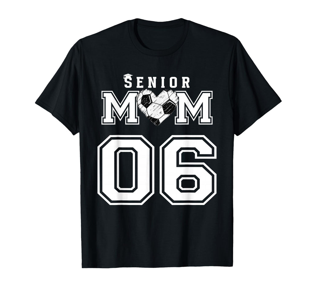 Proud Senior Soccer Mom Custom Jersey T-Shirt - Unique Graphic Unisex
