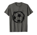 Soccer Player Ball Sports T-Shirt - Custom Art Print Men Women