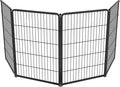 FXW Homeplus Unleashed Indoor Dog Playpen - Stress-Free and Safe Play, Heavy Duty 40 Inch 4 Wire Panels Dog Pen for Medium and Large Dogs, Black│Patented