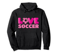 Soccer Soccer Player Love Soccer Hoodie - Novelty Apparel Men Women