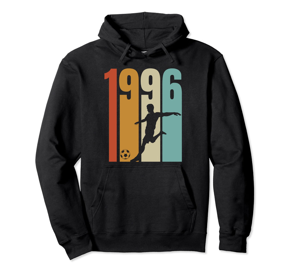 1996 Soccer Player Hoodie - Graphic Print Men Women