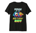 Pepaw Birthday Basketball Soccer Ball T-Shirt - Fun Novelty Design Unisex