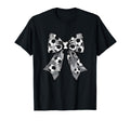 Coquette Bow Soccer Ball Mom Life Game T-Shirt - Novelty Apparel Unisex