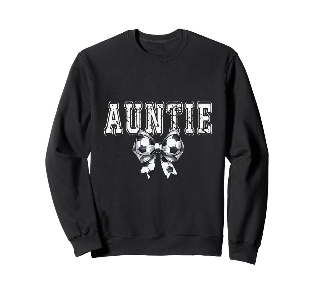 Coquette Soccer Auntie Spirit Sweatshirt - Aesthetic Graphic Men Women