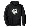Just Who Loves Soccer Soccer Lover Hoodie - Casual Everyday Wear Unisex