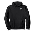 Soccer Heart Soccer Players Heart Hoodie - Aesthetic Graphic for Adults