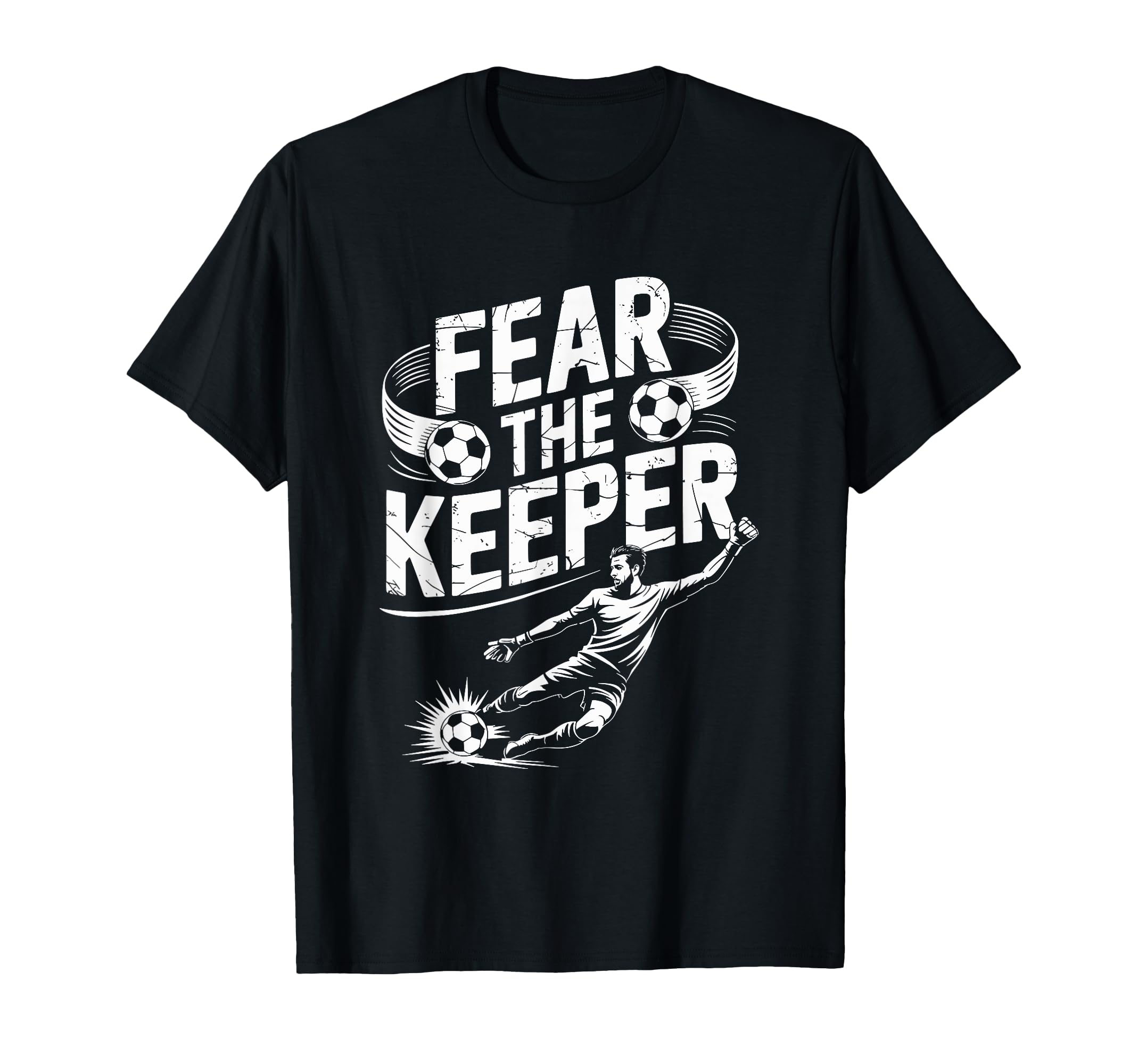 Soccer Player Lover And Coach Team Fear T-Shirt - Novelty Apparel Unisex