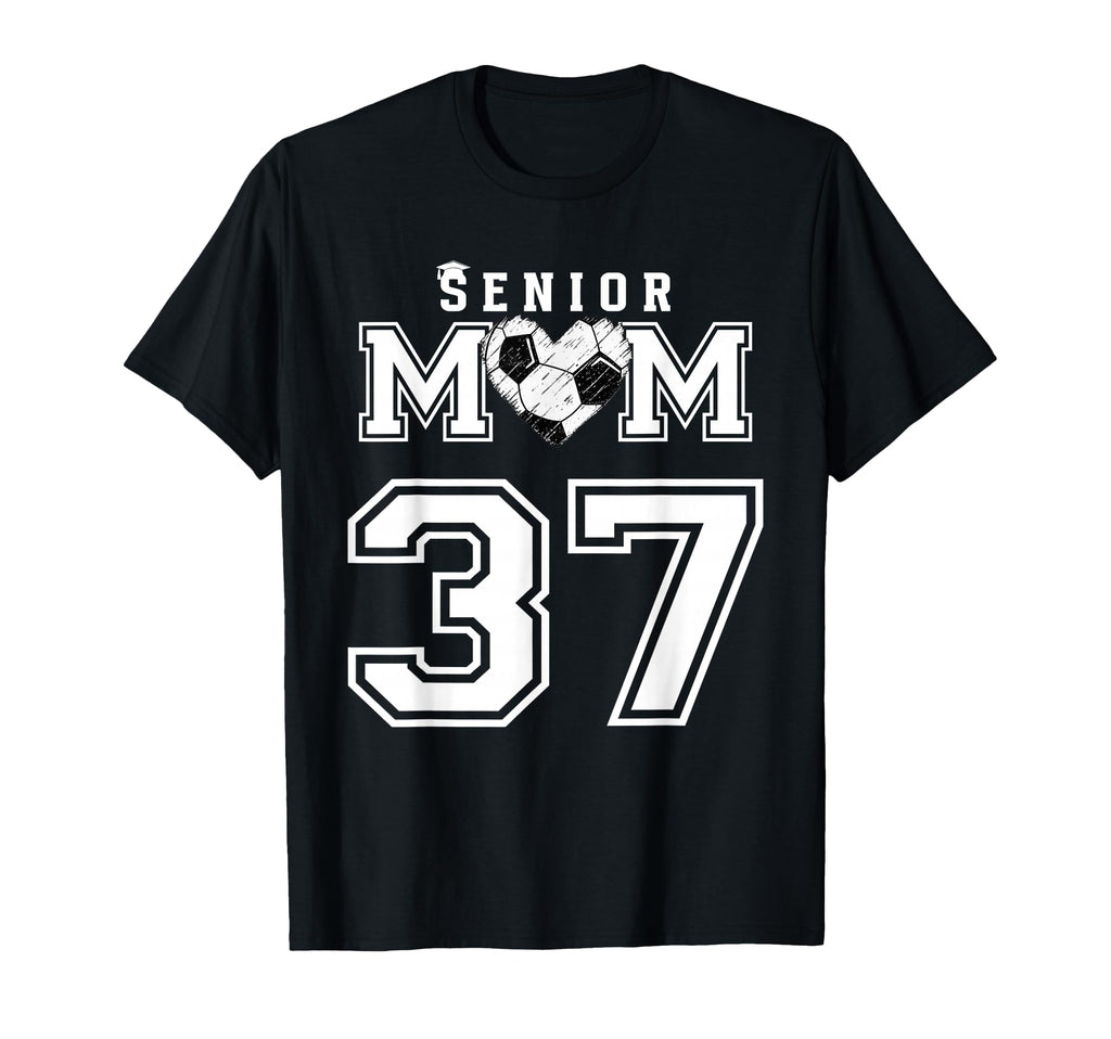 Proud Senior Soccer Mom Custom T-Shirt - Custom Art Print for Adults