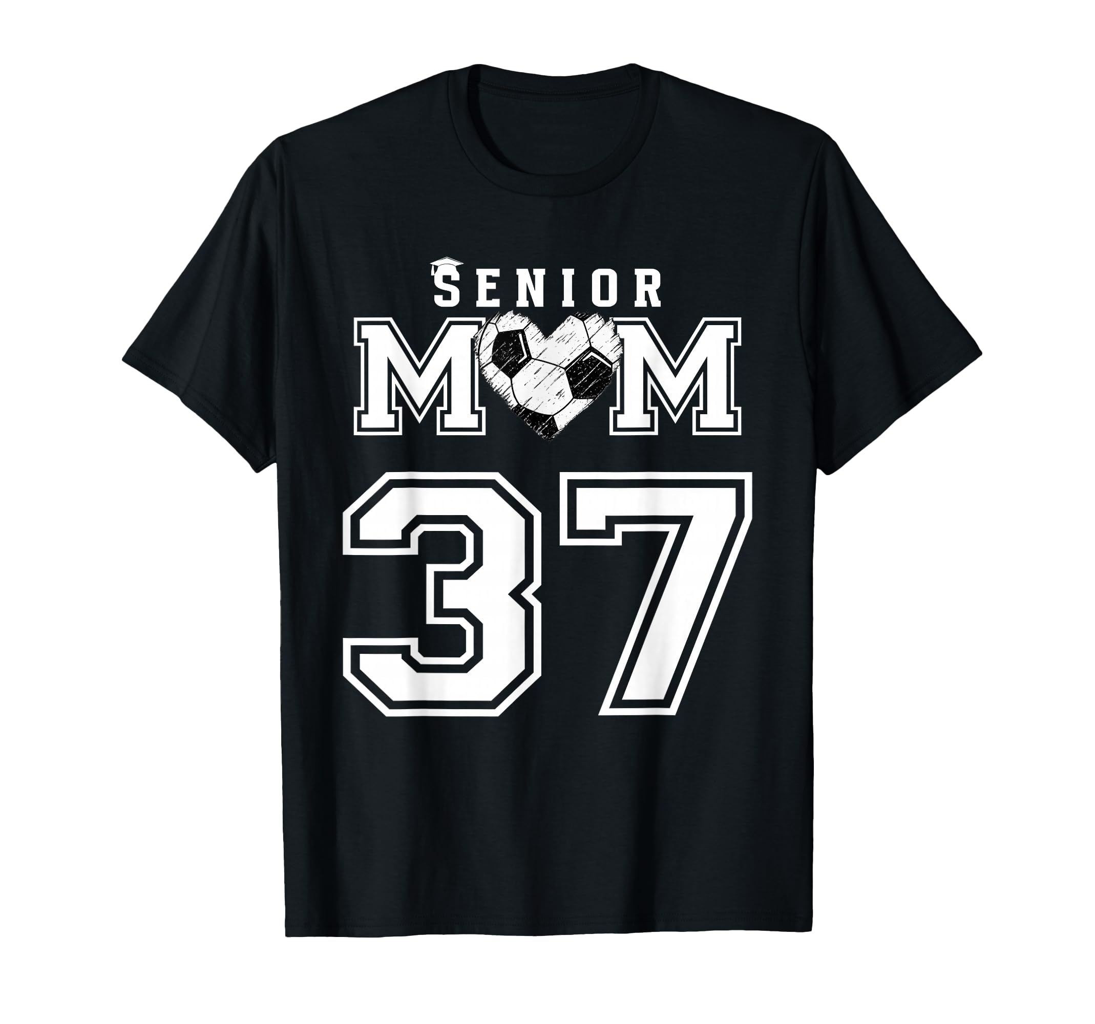 Proud Senior Soccer Mom Custom T-Shirt - Custom Art Print for Adults