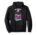 My Favorite Soccer Player Calls Me Mama Hoodie - Graphic Print Men Women