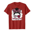 Maroon And Gray Vibes Only Football Mom T-Shirt - Trendy Graphic Men Women