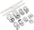 Bikers Choice 96-16 FLHT FLHR 06-16 FLHX Chrome Switch Cap Kit Replaces H-D 71816-09 482835