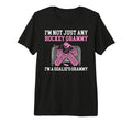 Im Hockey Goalie Grammy Hockey T-Shirt - Custom Art Print for Adults