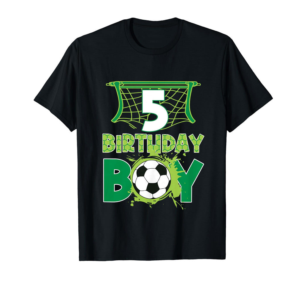 Soccer 5 Birthday 5Th Birthday T-Shirt - Fun Novelty Design Men Women