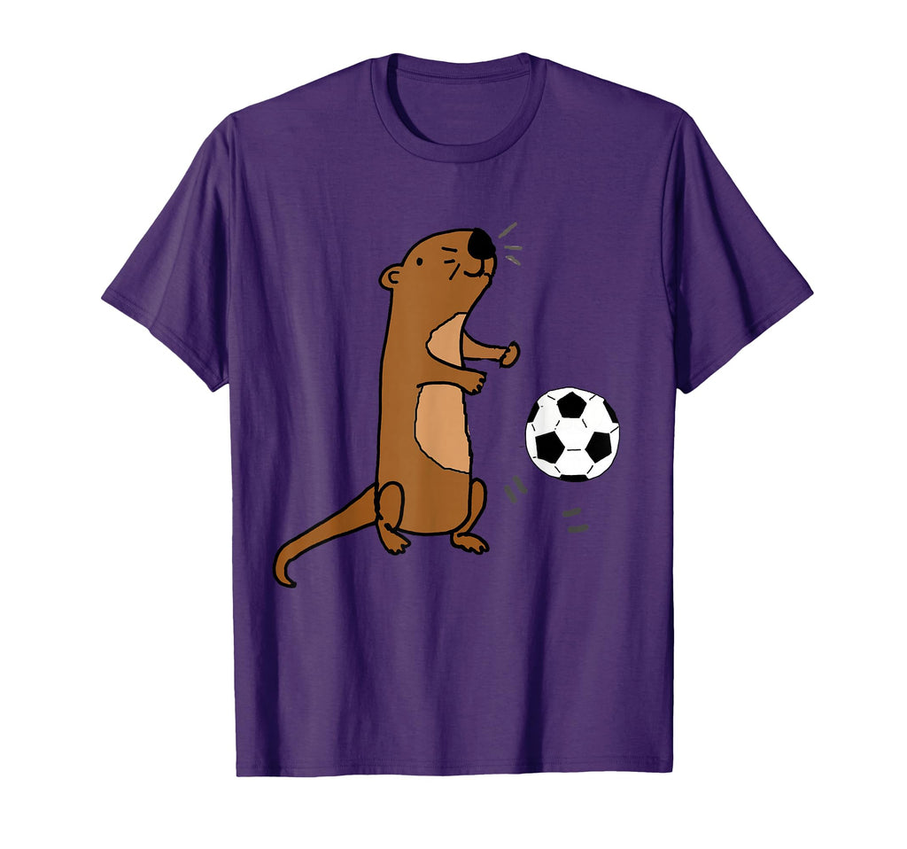 Smileteesall Funny Sea Otter Playing T-Shirt - Aesthetic Graphic Unisex